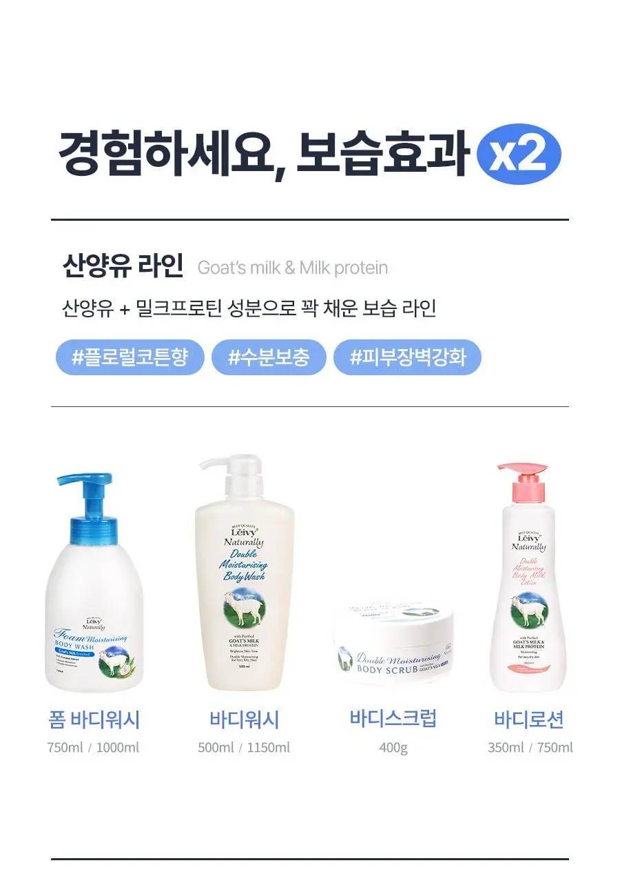 [왁싱샵 추천템] 저자극 레이비 퍼퓸 바디스크럽 400g 기획 및 단품 3종 택1(기획/산양유/라벤더) 상세페이지 43